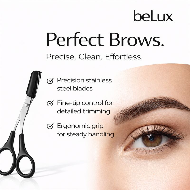 Precision Eyebrow Scissors