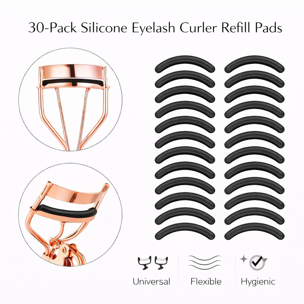 Silicone Eyelash Curler Refill Pads (30s)
