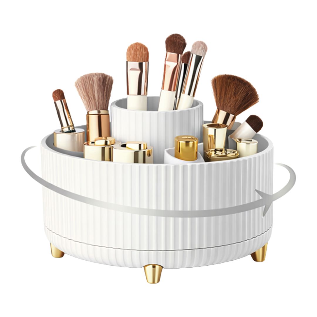 360° Rotating Makeup Organizer